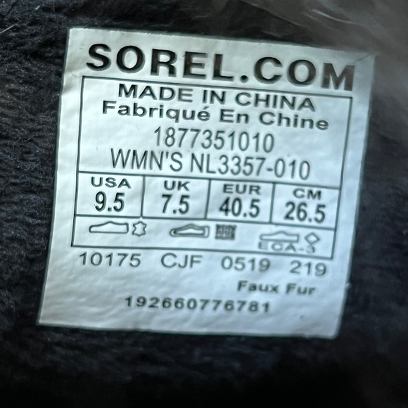 NEW SOREL Joan of Arctic Next Faux Fur Waterproof Snow Boots - Picture 6 of 8